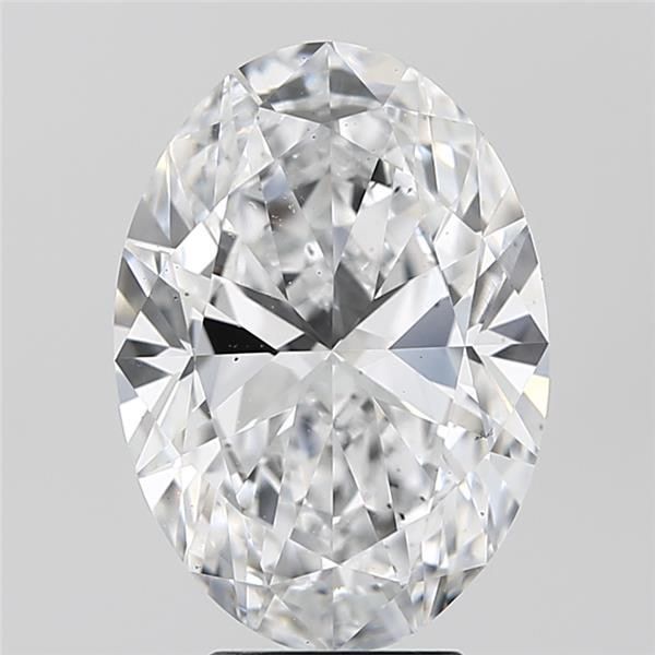 5.02 ct. oval Lab Grown Diamond front image