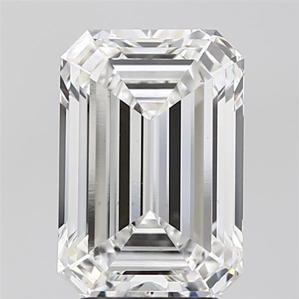 3.54 ct. emerald Lab Grown Diamond front image