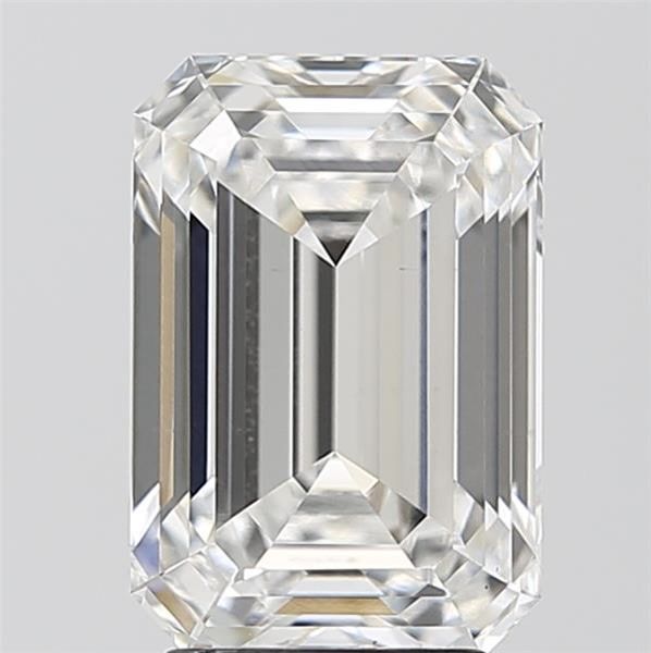 4.04 ct. emerald Lab Grown Diamond front image