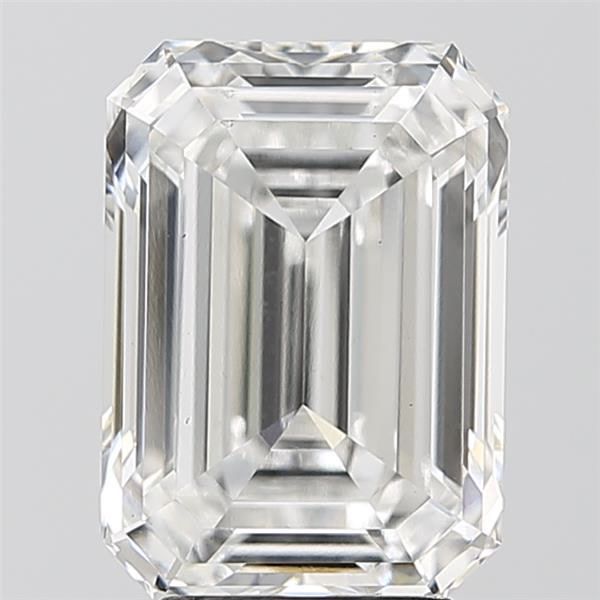 4.55 ct. emerald Lab Grown Diamond front image
