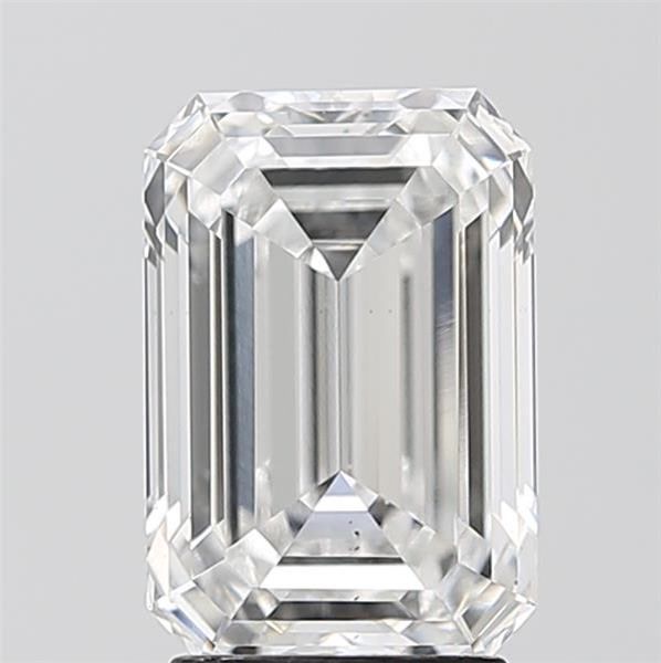 3.04 ct. emerald Lab Grown Diamond front image