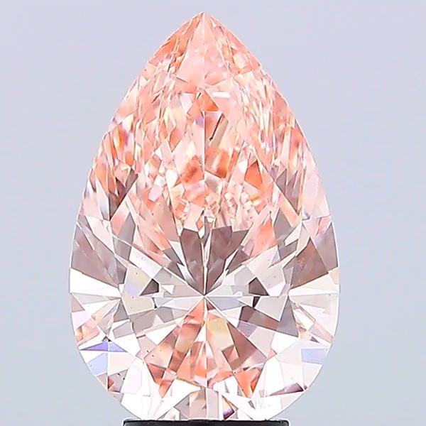 4.96 ct. pear Lab Grown Diamond front image