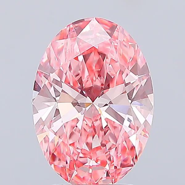 3.59 ct. oval Lab Grown Diamond front image