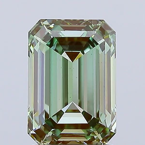 2.80 ct. emerald Lab Grown Diamond front image