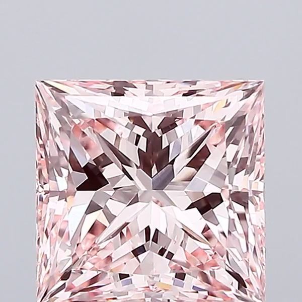 5.04 ct. princess Lab Grown Diamond front image