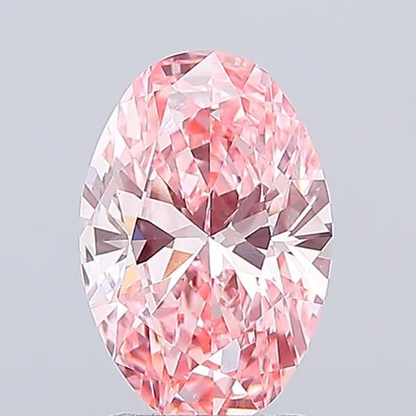 2.50 ct. oval Lab Grown Diamond front image
