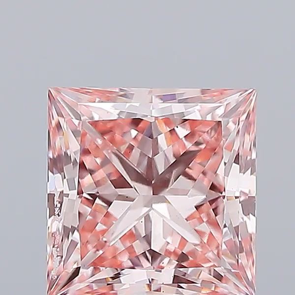 2.13 ct. princess Lab Grown Diamond front image