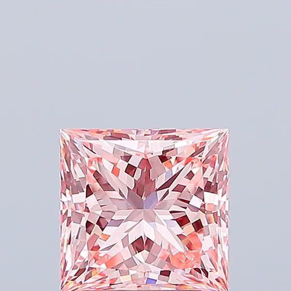 3.10 ct. princess Lab Grown Diamond front image