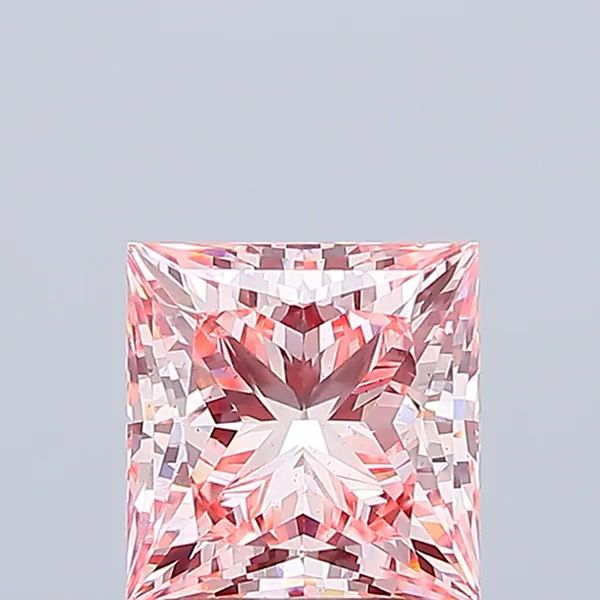 3.59 ct. princess Lab Grown Diamond front image