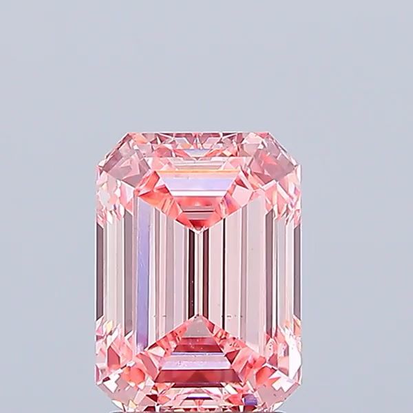 3.01 ct. emerald Lab Grown Diamond front image