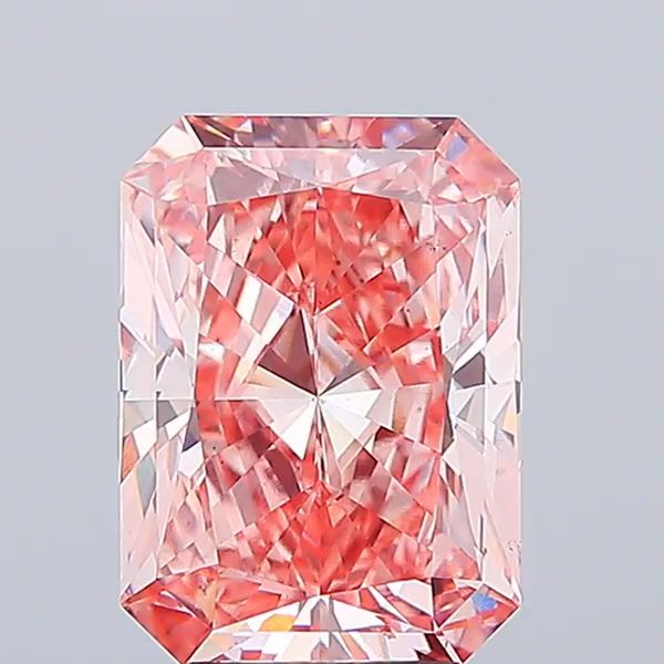 5.04 ct. radiant Lab Grown Diamond front image