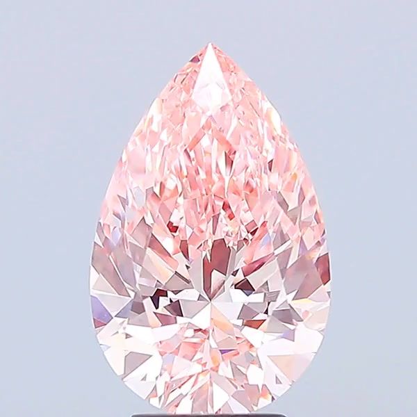 5.01 ct. pear Lab Grown Diamond front image