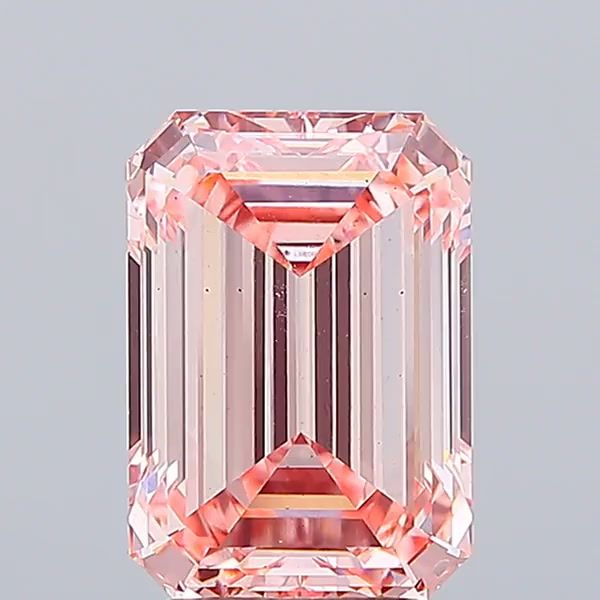 5.04 ct. emerald Lab Grown Diamond front image