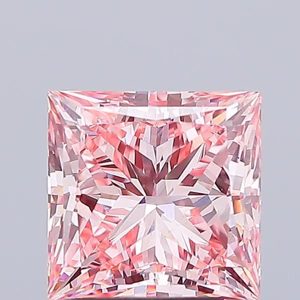 4.00 ct. princess Lab Grown Diamond front image