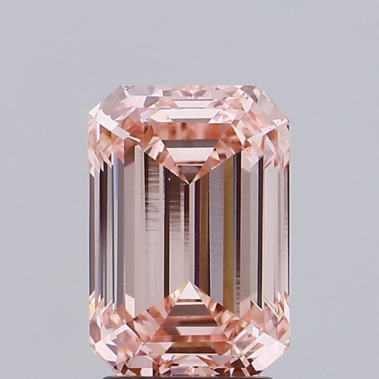 3.04 ct. emerald Lab Grown Diamond front image