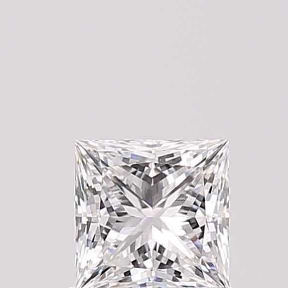 1 ct lab-grown Princess Diamond
