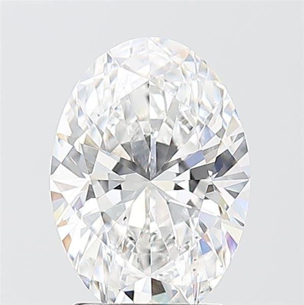 2.02 ct. oval Lab Grown Diamond front image