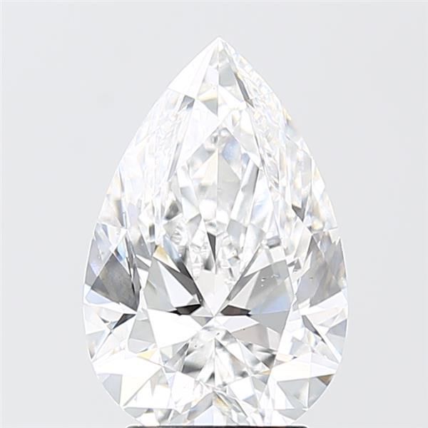 3.01 ct. pear Lab Grown Diamond front image
