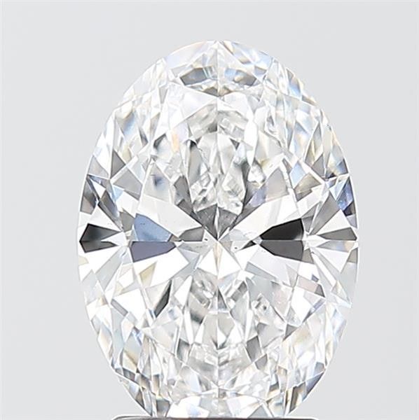 2.08 ct. oval Lab Grown Diamond front image