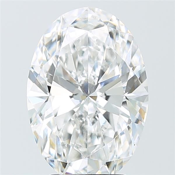 4.09 ct. oval Lab Grown Diamond front image