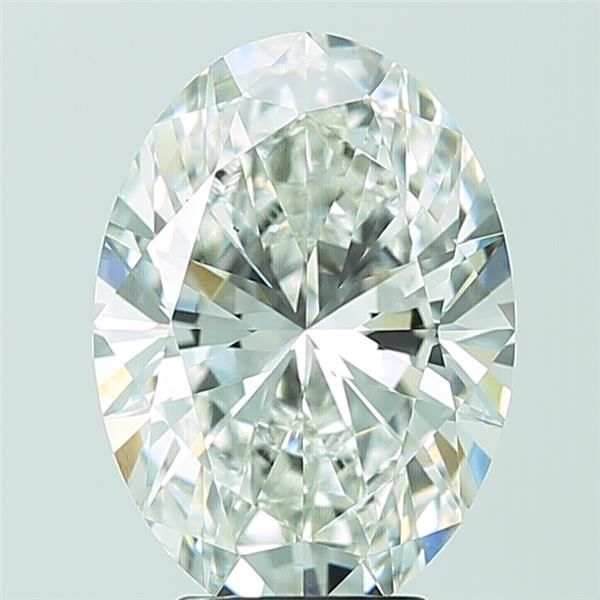 4.03 ct. oval Lab Grown Diamond front image