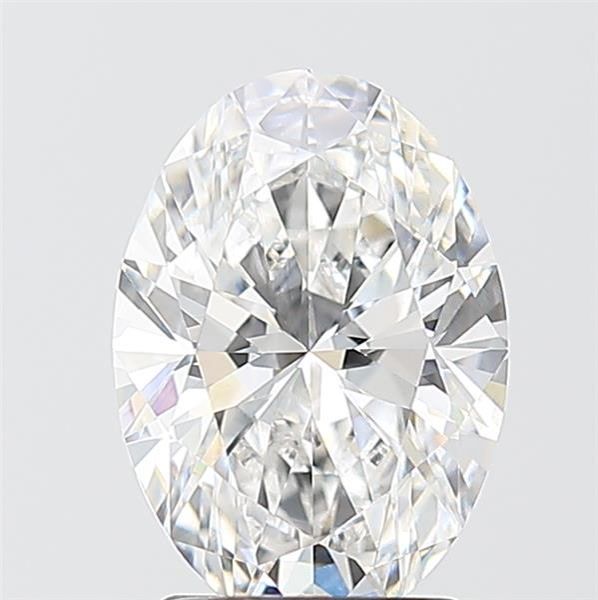 2.08 ct. oval Lab Grown Diamond front image