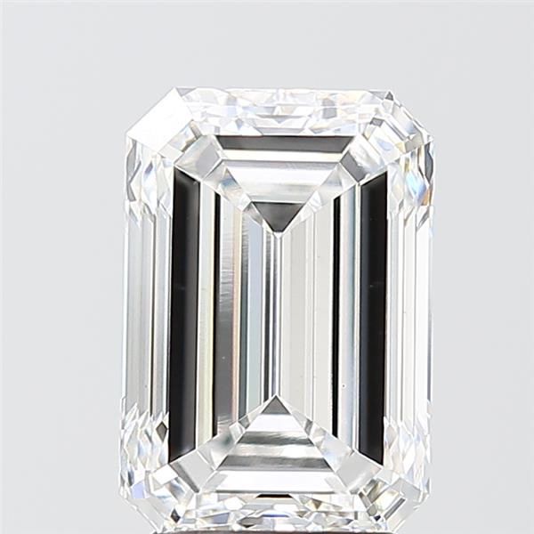 3.03 ct. emerald Lab Grown Diamond front image