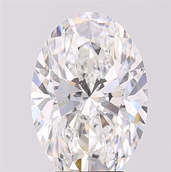 4.09 ct. oval Lab Grown Diamond front image