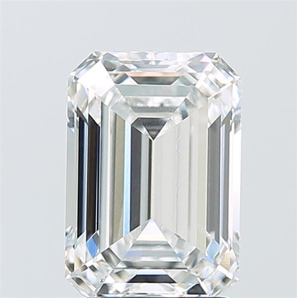3.05 ct. emerald Lab Grown Diamond front image