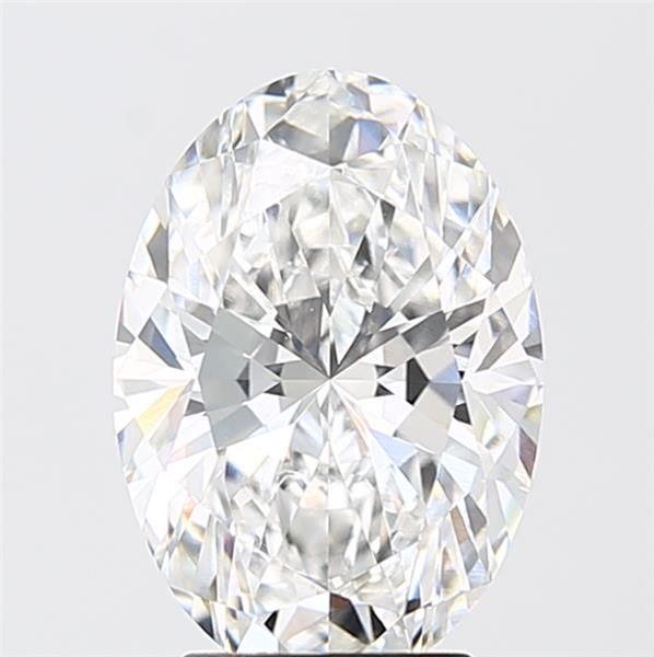 3.04 ct. oval Lab Grown Diamond front image