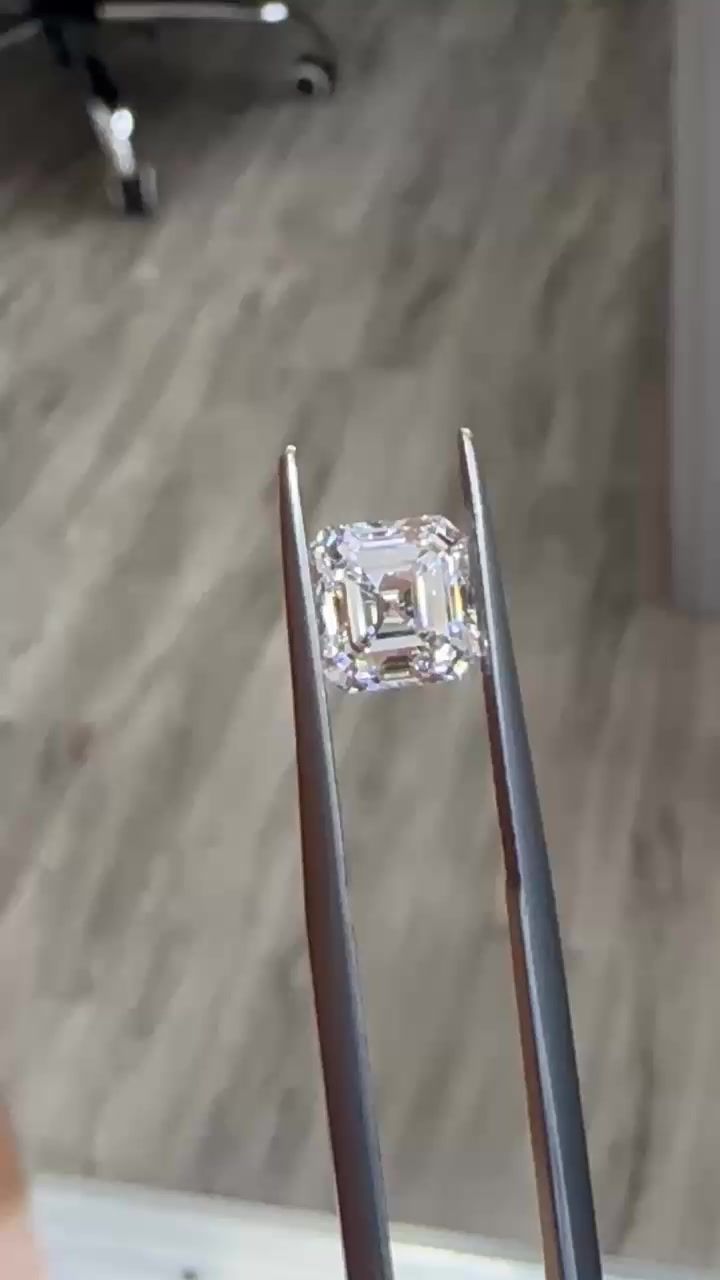 1.80 ct Asscher diamond