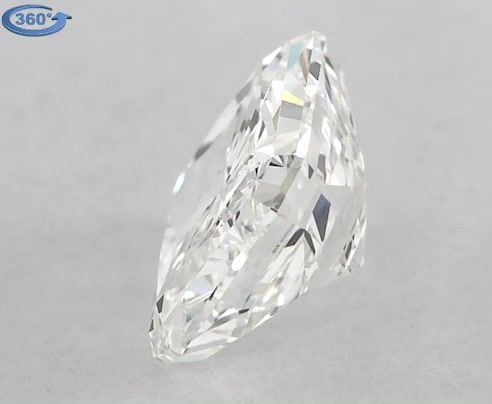 Diamant Radiant 0.84 ct - Couleur H - Pureté VS1