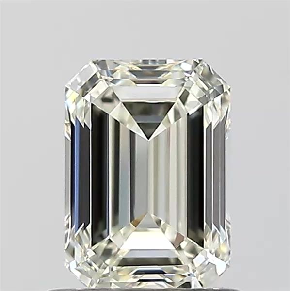 0.9 Carat Emerald Diamond I VVS1