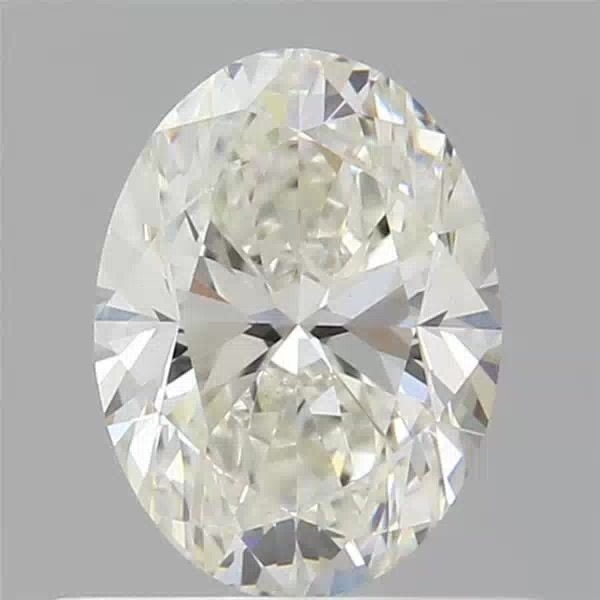 0.7 Carat Oval Diamond I VVS2