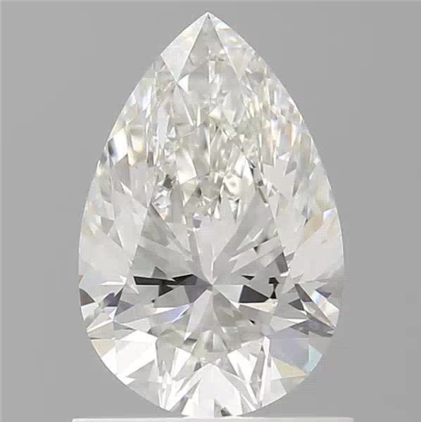 1 Carat Pear Diamond F VVS1