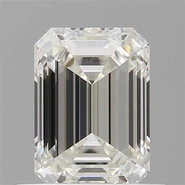 0.7 Carat Emerald Diamond G VVS1
