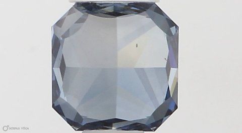 0.5 ct lab-grown Square radiant Diamond