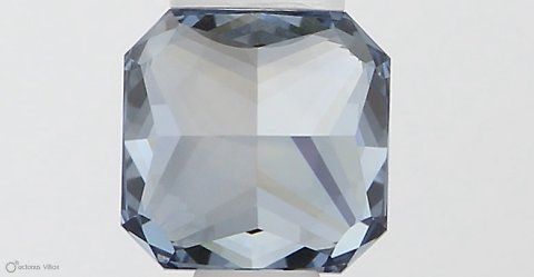 0.57 ct lab-grown Square radiant Diamond