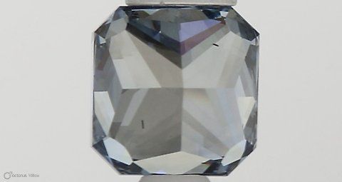0.59 ct lab-grown Square radiant Diamond