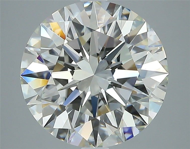 3.61 ct Round diamond