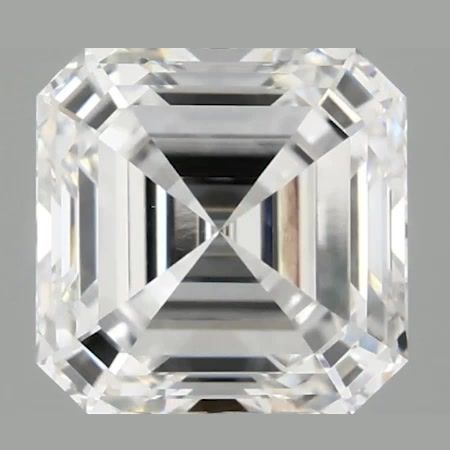 2.34 ct. asscher Lab Grown Diamond front image