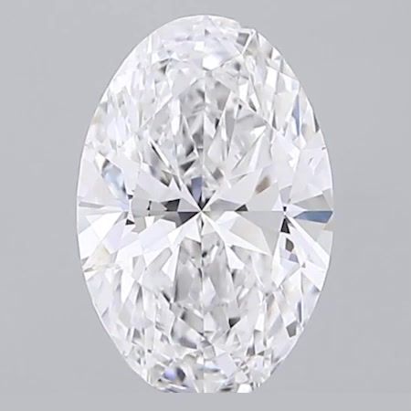 2.71 ct. oval Lab Grown Diamond front image