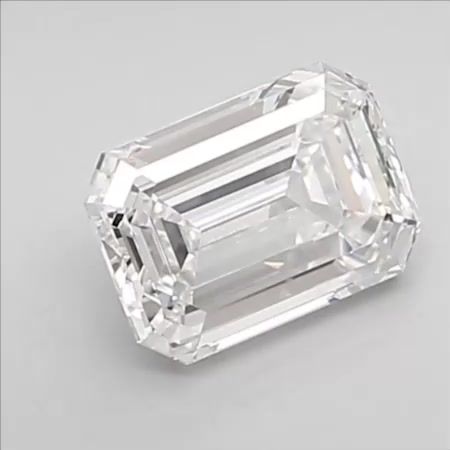 1.55 ct. emerald Lab Grown Diamond front image