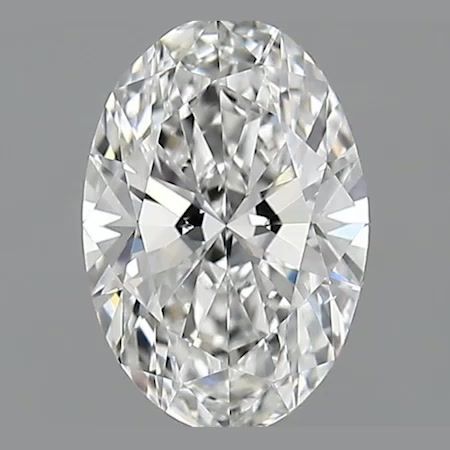 1.32 ct. oval Lab Grown Diamond front image