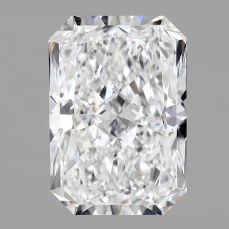 1.36 ct. radiant Lab Grown Diamond front image