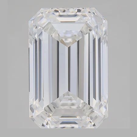 3.70 ct. emerald Lab Grown Diamond front image