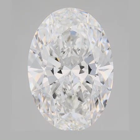 3.70 ct. oval Lab Grown Diamond front image