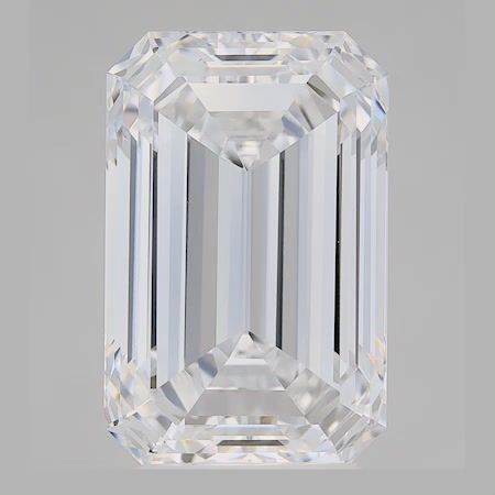4.35 ct. emerald Lab Grown Diamond front image