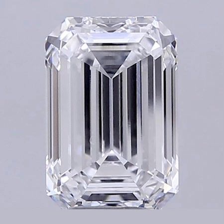 4.93 ct. emerald Lab Grown Diamond front image