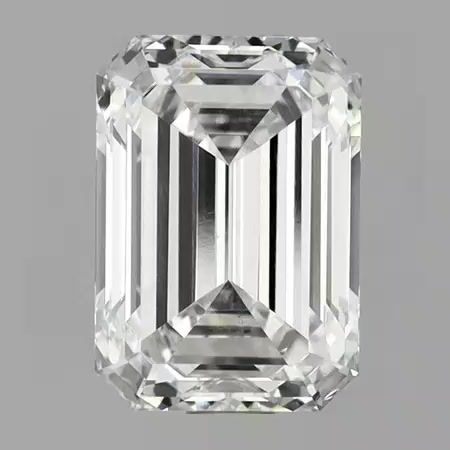 2.18 ct. emerald Lab Grown Diamond front image